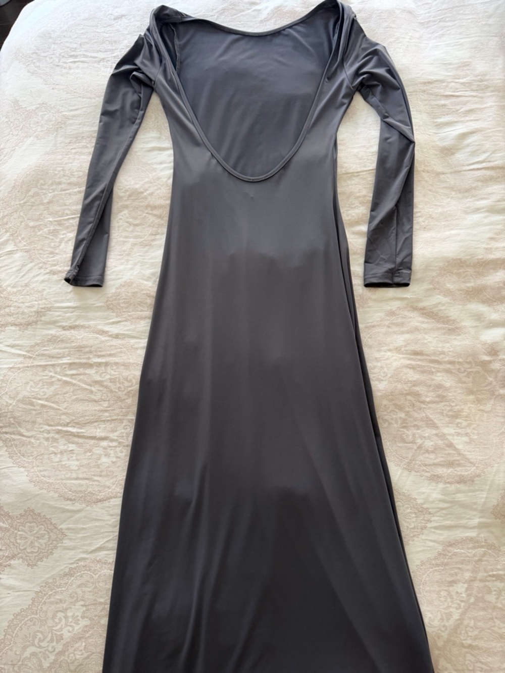 Princess Polly long grey dress